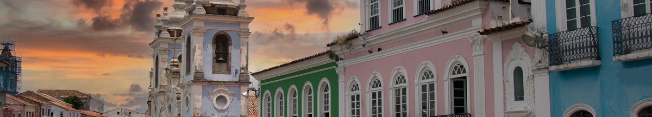 Pelourinho Historic Center of the city of Salvador Bahia Brazil.